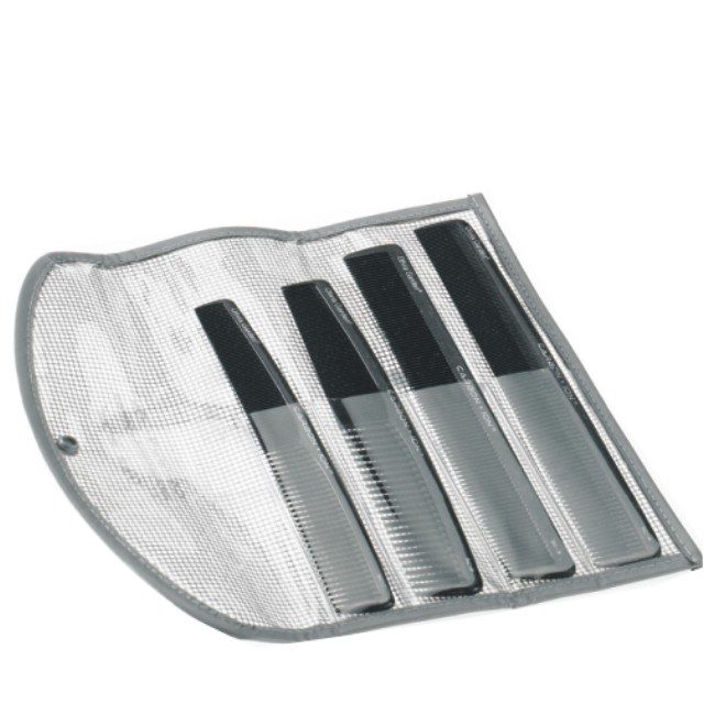 Olivia Garden Set Piepteni pentru frizerie Carbon + Ion SC