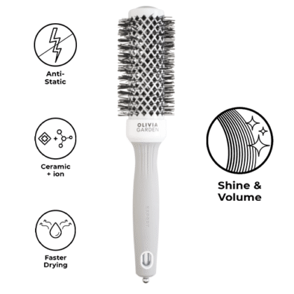 Olivia Garden – Perie Expert Blowout Shine White&Grey 35