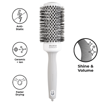 Olivia Garden – Perie Expert Blowout Shine White&Grey 45
