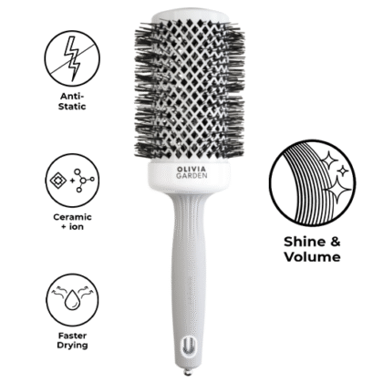 Olivia Garden – Perie Expert Blowout Shine White&Grey 55