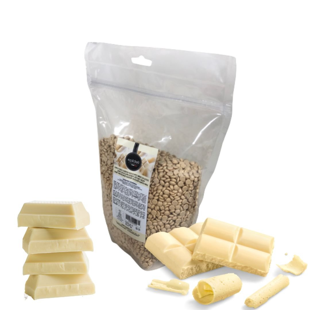 Ceară perle tradițională - ELASTICA & CREMOASĂ – 1kg - EPIDELI - Emmeci Cosmetici - CIOCOLATA ALBA