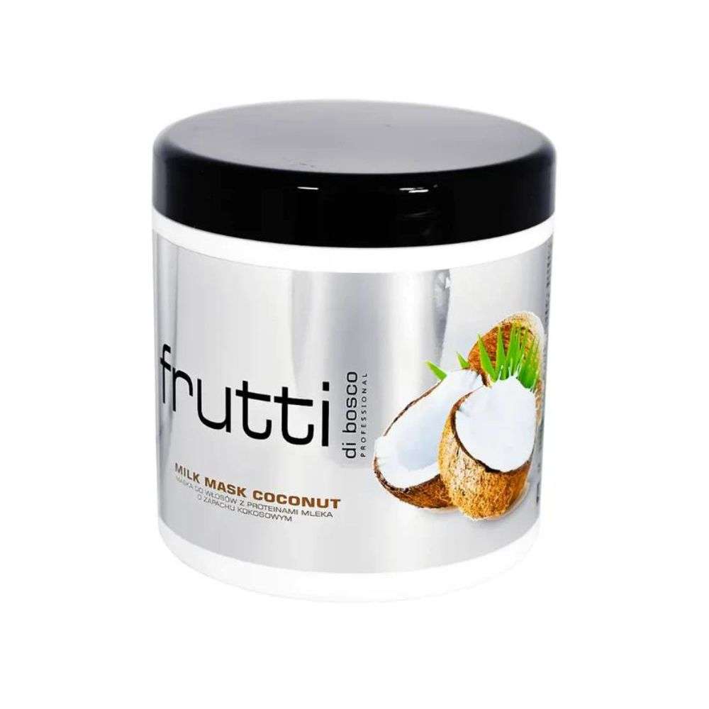 FRUTTI Professional Mască revitalizantă pentru păr uscat – deteriorat, cu extrac de cocos – 1000ml