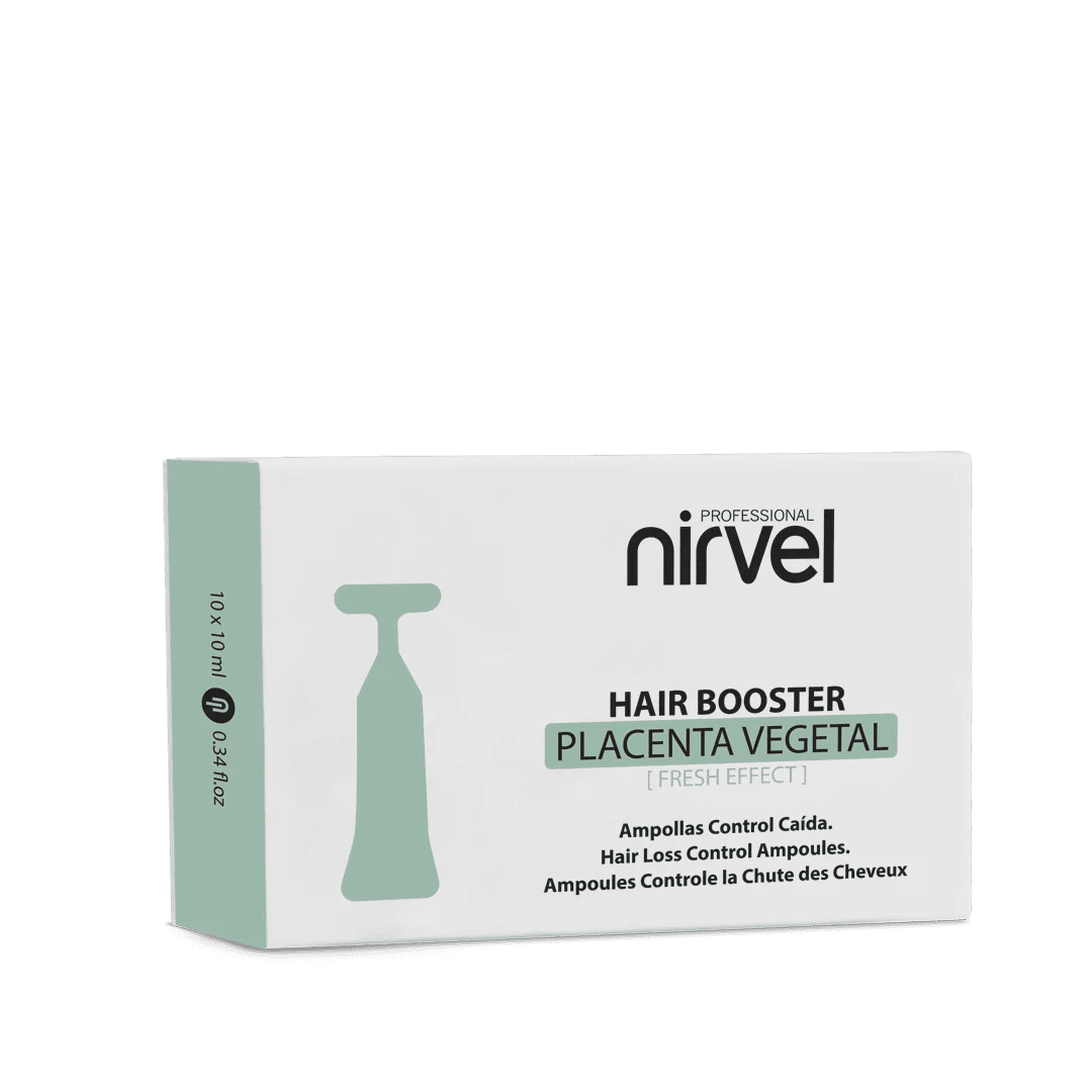 Nirvel - Placenta Vegetal – Fresh Effect Fiole pentru controlul căderii părului 10x10 ml